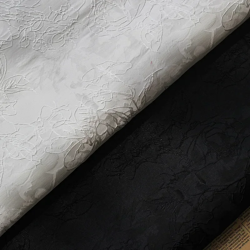 

Yarn-dyed Jacquard Fabric Hem Texture Suit Dress Shirt Casual Wear Fashion Design Wholesale Material Cloth for Sewing by Meter