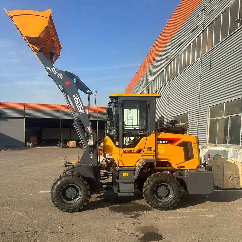 Customized  Efficiency Productivity High-Reach Diesel-Powered Mini Diesel Wheel Loader For Heavy-Duty Loads And Superior Site