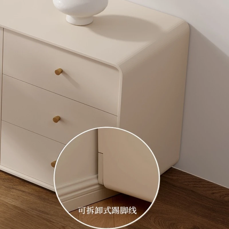 French Cream Makeup Vanities Style Bedroom Makeup Vanities Combination Storage Home FurnitureVanités De Maquillage ZY40SZT
