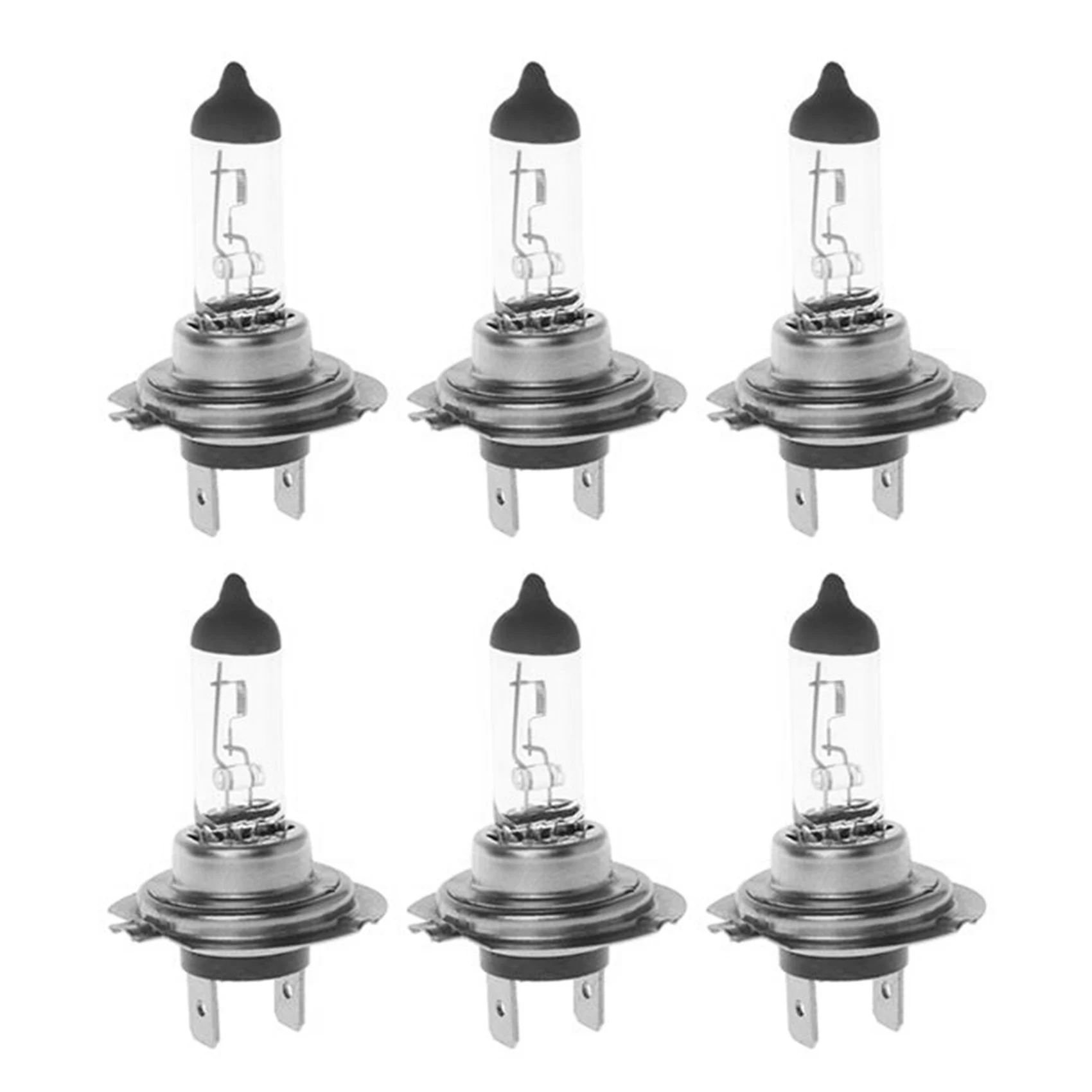 6Pcs H7 Halogen Car Fog Halogen Headlight Bulb 55W Auto Lamp Professional Auto Car Accessories Headlights Bulbs 12V