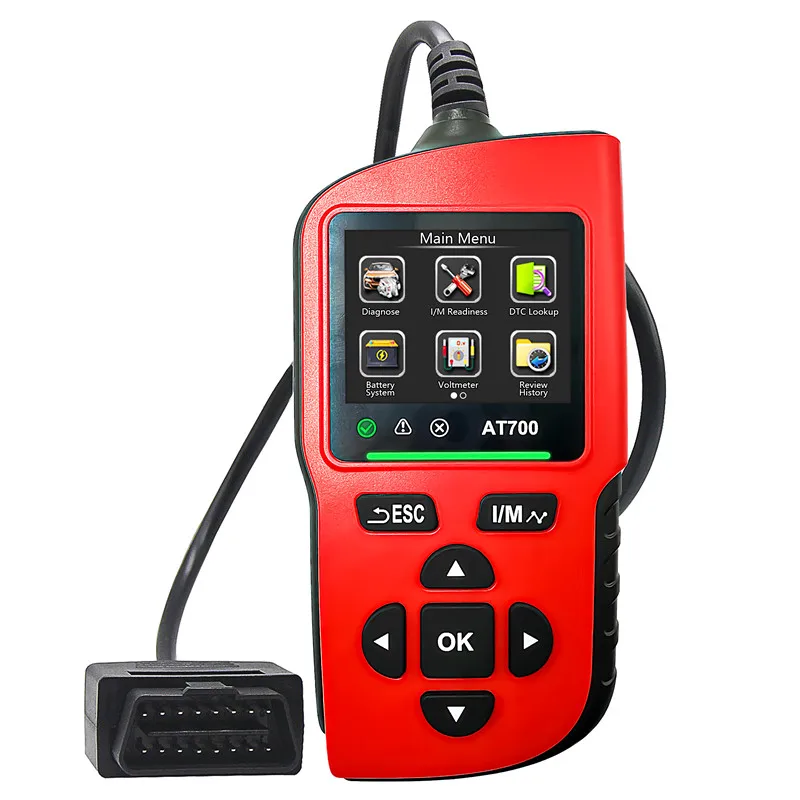 

2024 Acclope New AT700 Factory Price Car OBDII/EOBD Fault Code Reader Diagnose Scanner