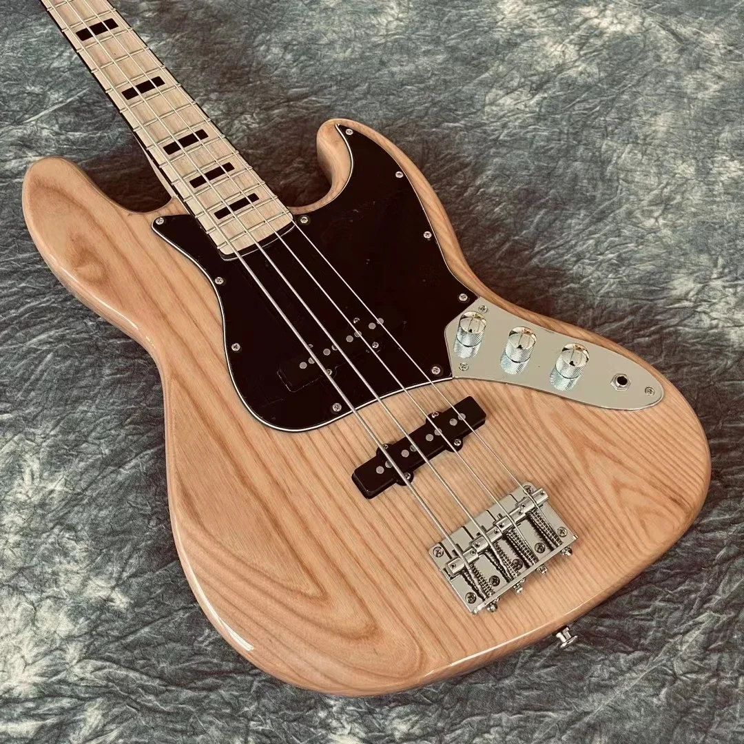 Solid Ashwood high quality electric bass guitar