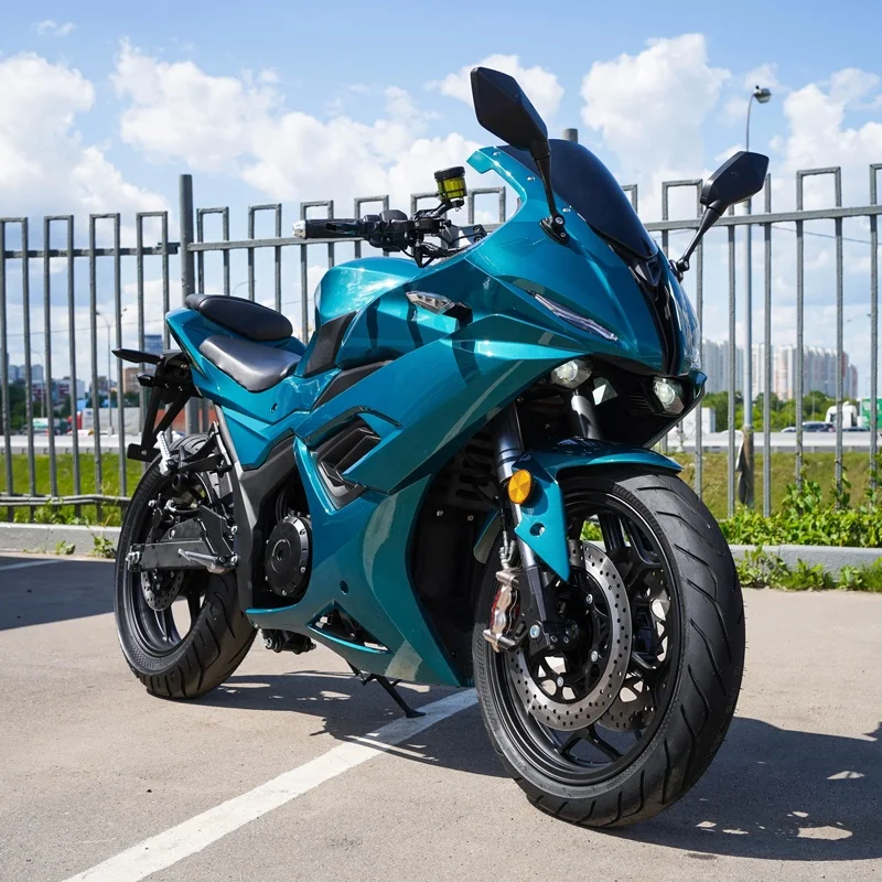 Electric Motorcycle with 3000w Center Chain Motor High Speed 130km/h and Long Range
