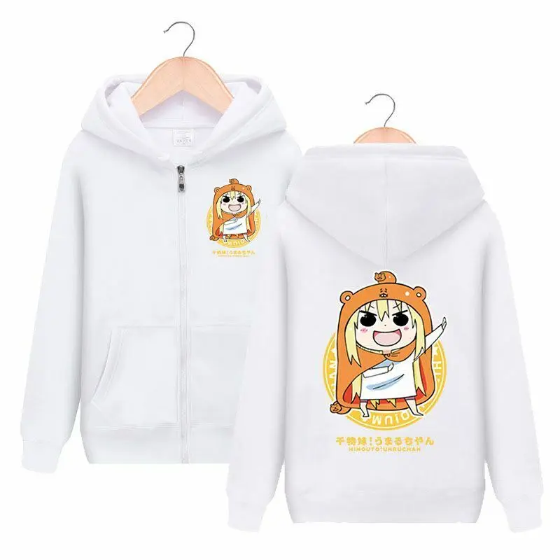 Men Hoodies Anime Himouto Umaru-chan Sweatshirt Cosplay Jacket Coat Hip-pop New Anime Hoodie