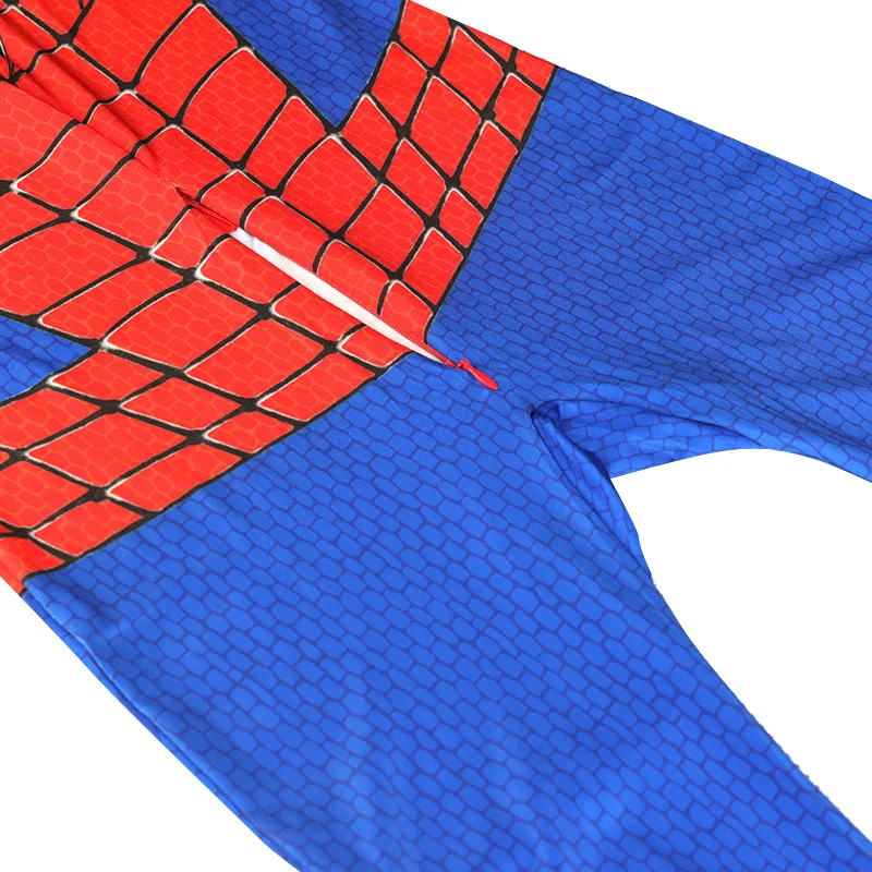 Marvel Comic Spiderman fantasias para crianças, Halloween Cosplay Macacão, Bodysuit clássico para meninos, Spider Man Role Play Outfits