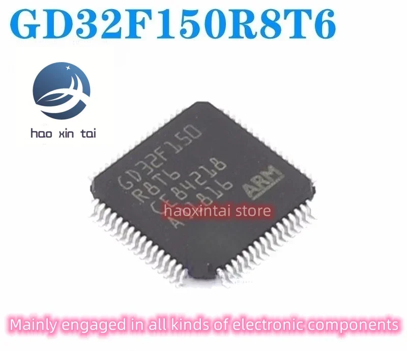 

10 шт. GD32F150R8T6 LQFP64 MCU бытовой чип 32-битный однокристальный микропроцессор IC LQFP64