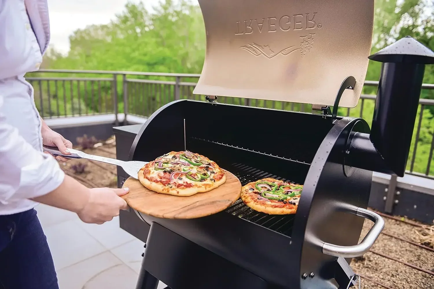 Afbeelding 5: Voor Grills Pro 22, elektrische houtpelletgrill en roker