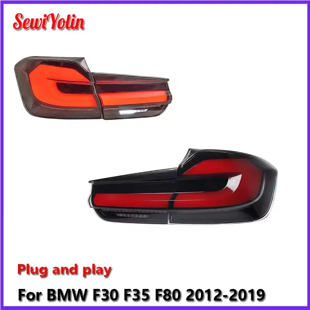 

Автомобильные светодиодные задние фонари, аксессуары для BMW F30 F35 F80 2012-2019, автоматический задний противотуманный фонарь DRL, стоп-сигнал поворота Plug and Play