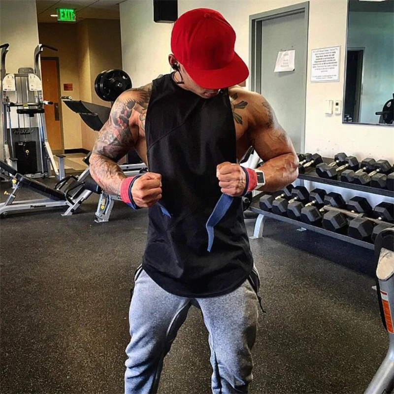 

Plain Cotton Patchwork Mesh Casual Clothing Men Sport Short Sleeve Summer T-Shirt Gym Fitness Bodybuilding Workout Muscle Shirts