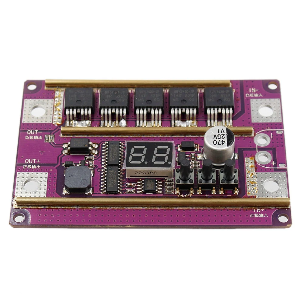 

99 Gears of Power Adjustable Mini Spots Welding Machine Control Board for Welding 18650 Battery/0.05-0.3mm Nickel Sheet