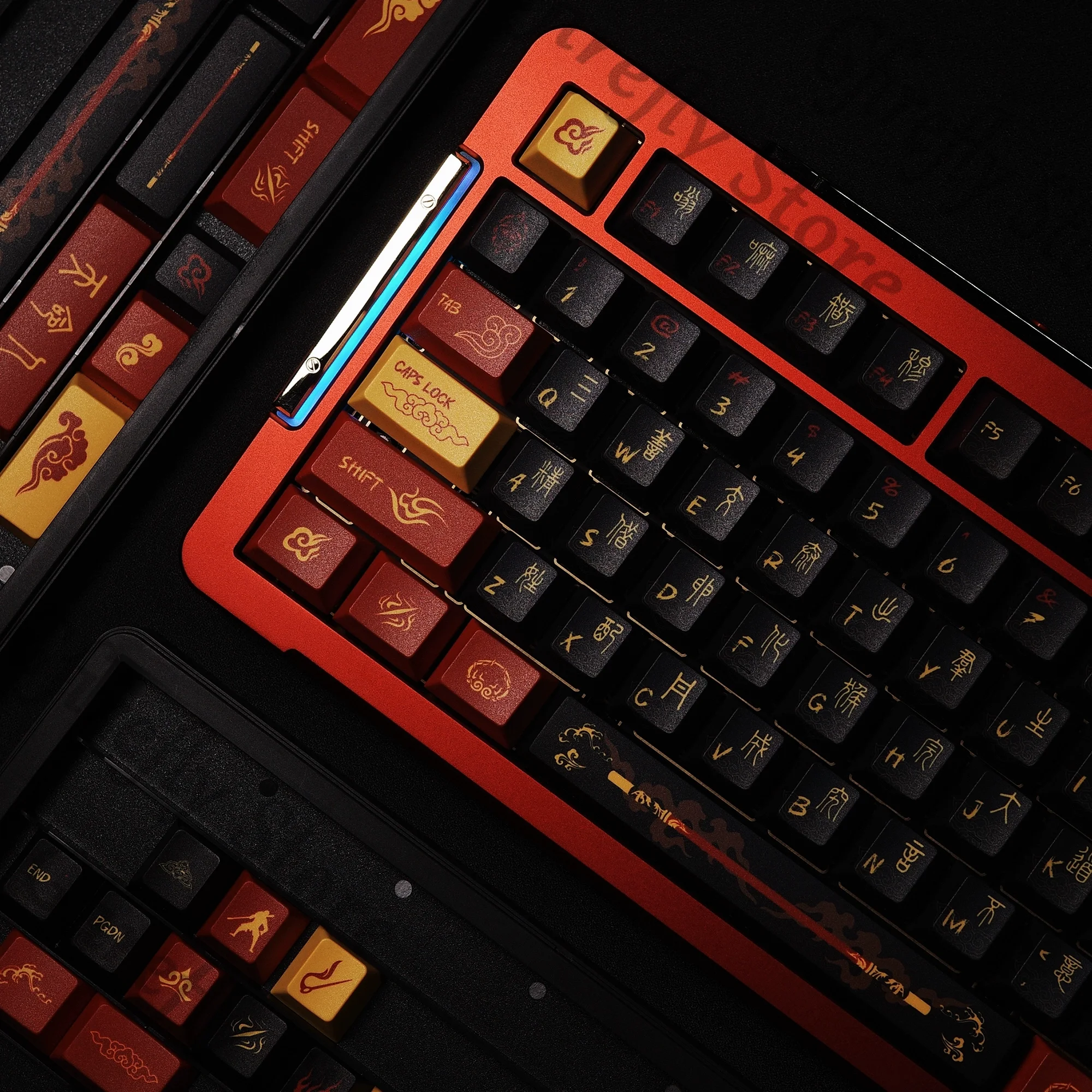 

Black Myth: Wukong Original factory height Cosplay Mechanical Keyboard Keycaps Ornaments Theme High Quality Computer Key Cap