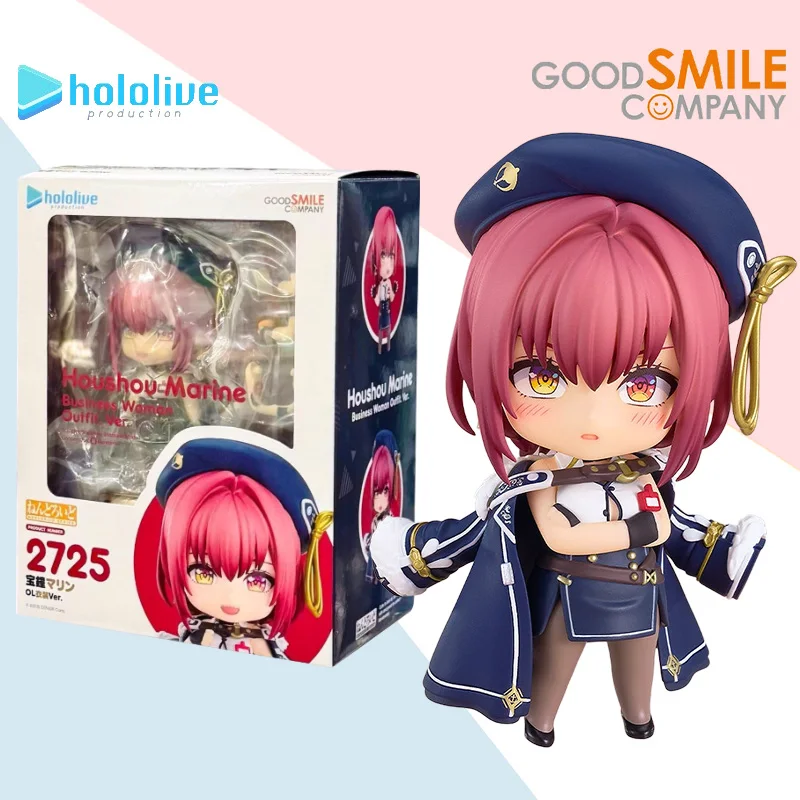 

GSC Original Nendoroid Series No.2725 Houshou Marine Business Woman Outfit Ver hololive Action Figure Model Collectible Toy Gift