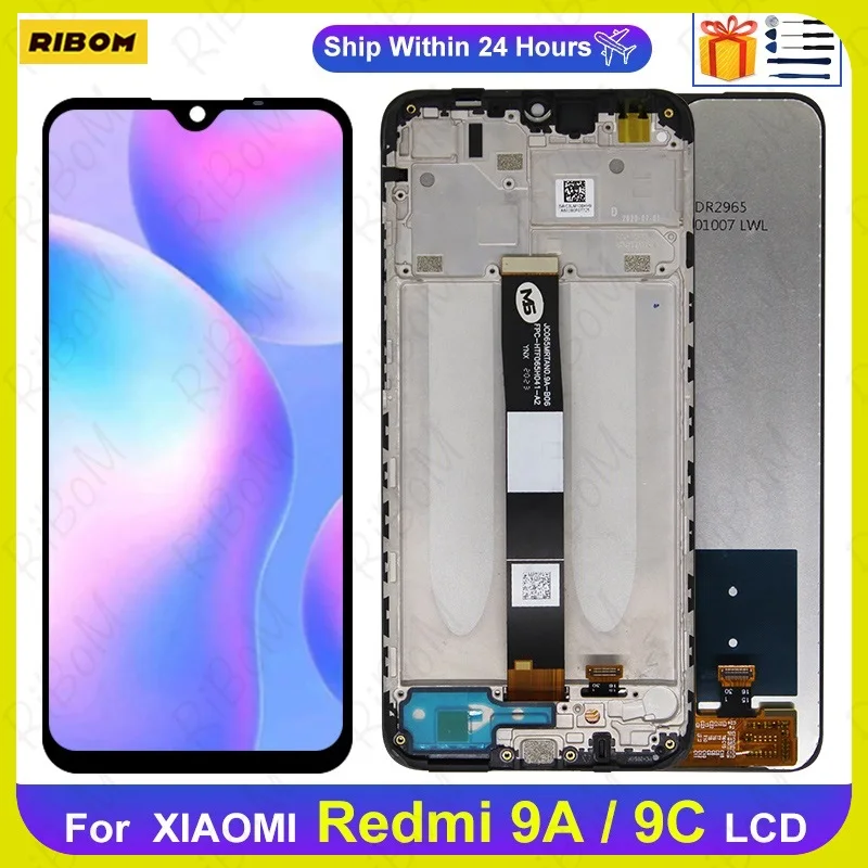 

New 6.53" For Xiaomi Redmi 9A LCD Display Touch Screen Digitizer For XIAOMI Redmi 9C Display M2006C3LG M2006C3LI