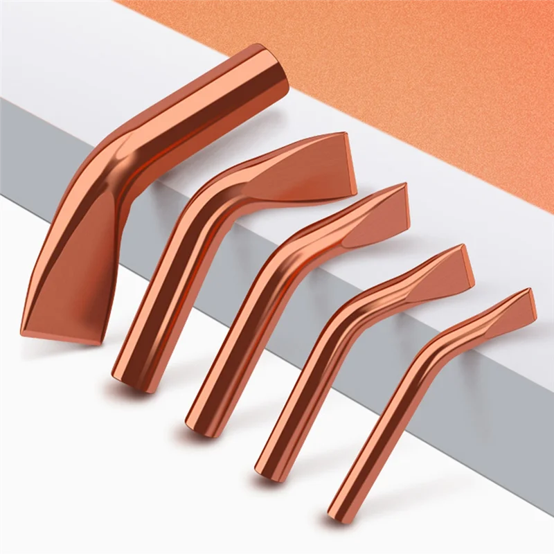 

【Hot Cake】5Pcs Heat Electric Soldering Iron Tip 75W 100W 150W 200W 300W High Power Elbow Tip For Welding Tool Replacement Head