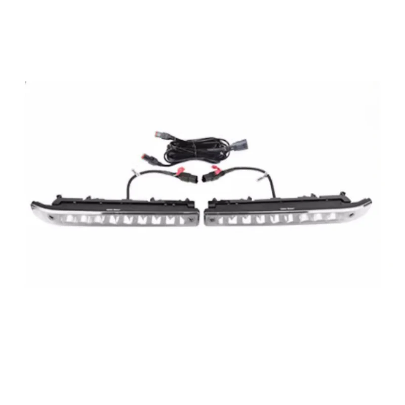 Car Grille Spotlights Fit for Tank 300 Modified LED Strip Lights with Day Running Lights Steering Function Off-road Accessories