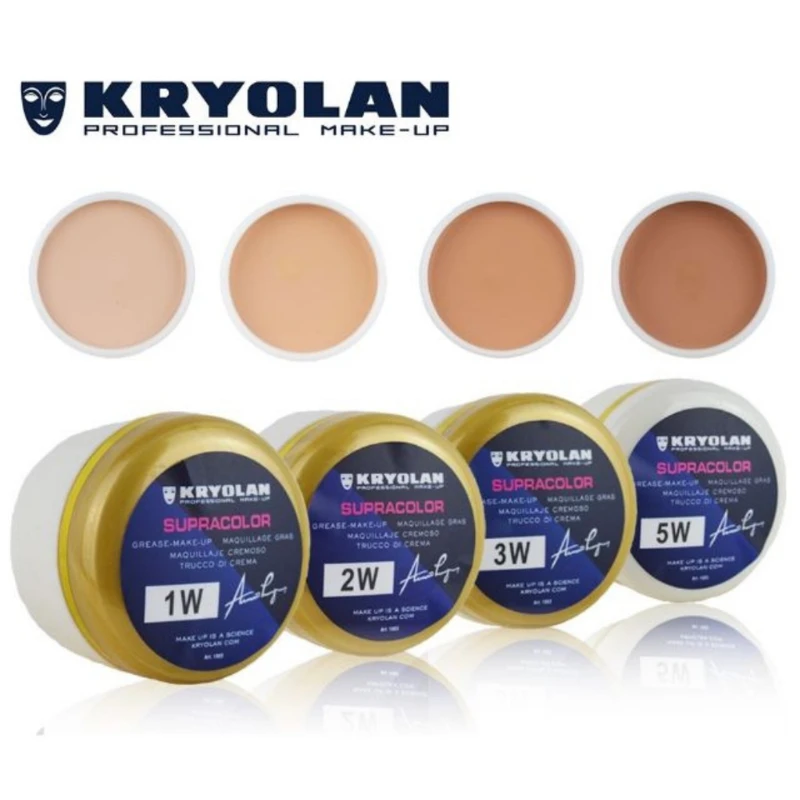 Supra Kryolan Foundation 7g Foundation Makeup Contour All Skin Types Maykap Concealer
