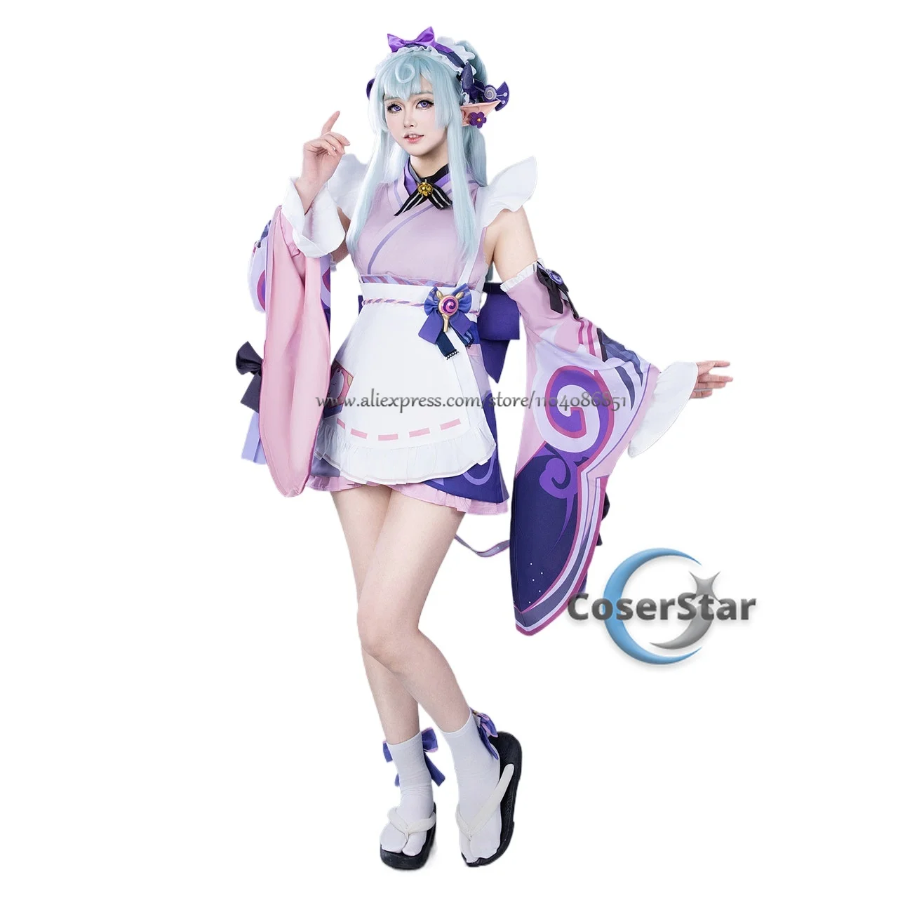 Game GenshinImpact Mizuki Yumemizuki Cosplay Costume Yumemizuki Mizuki Cosplay Dress Anime Carnival Comic Animation Party Cloth