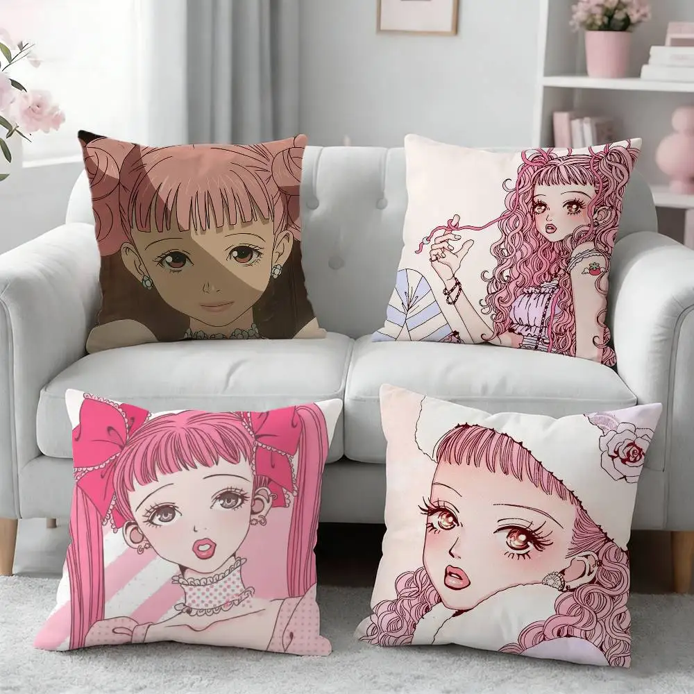 

M-Miwako Sakurada P-Paradise Kiss Pillow Case for Sofa Living Room Home office Decor Protective Cover