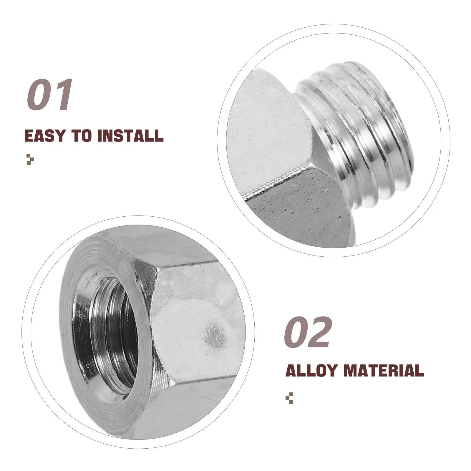 Professional Grade Electric Drill Grinder Converter Adapter for Angle Grinder Polisher Buffing Discs Heavy Duty Metal Threaded