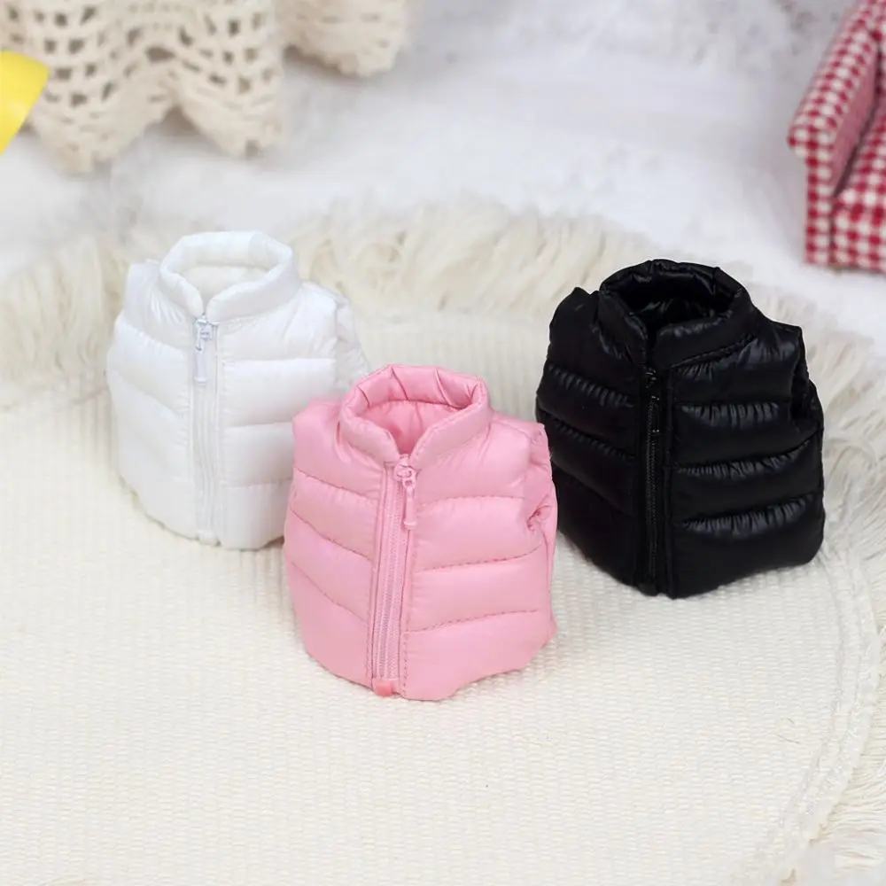 Модный джинсовый пуховик для куклы BJD 1/6 стильная одежда 30 см повседневный осенне-зимний стиль аксессуары кукол игрушка-подарок девочек