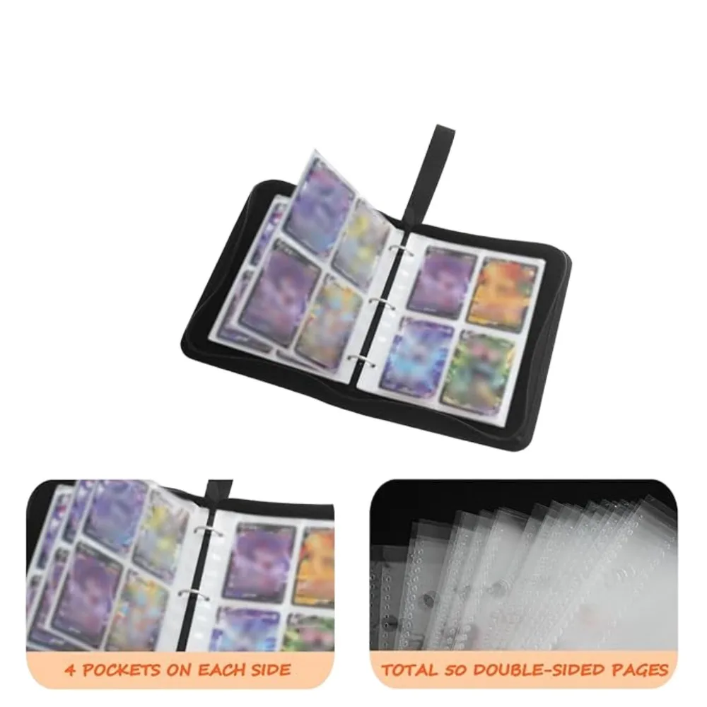 ซองใส่การ์ดเกม 4 ช่อง ใส่การ์ดได้ 440 ใบ สำหรับสะสมและจัดเก็บการ์ดอย่างปลอดภัยและเรียบร้อย