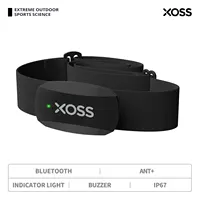XOSS X2 Correa para el pecho Monitor de ritmo cardíaco para ciclismo, correr, senderismo, Bluetooth ANT+, inalámbrico, salud, Fitness, Sensor inteligente para bicicleta