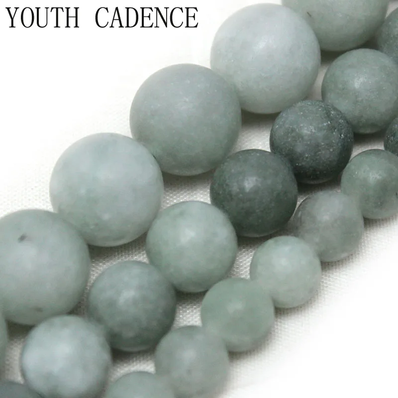 Perles Rondes en Pierre de Jades de Birmanie, Verte Foncé Naturelle 256, 6, 8, 10, 12mm, pour Bijoux de Direction, Bracelet, Collier, Accessoire, DIY