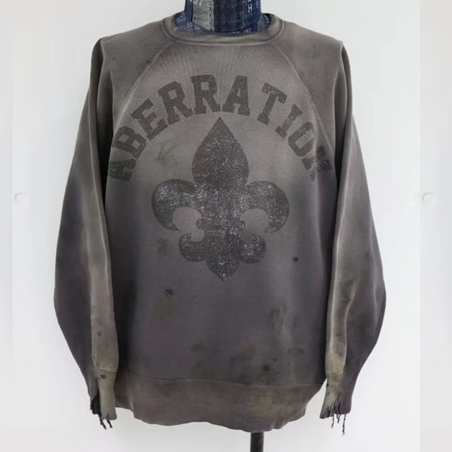 Washed SAINT SS26 4th Drop Sweatshirts Men Women High Quality Crewneck Hooded