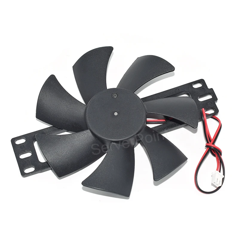 New For Induction Cooker DC 1225H12S DF1202512SEMN 12V 0.2A 11.5cm 2Pin Cooling Fan