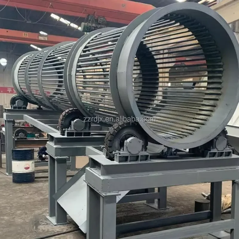 2026 CE Mobile Trommelling Machine Rotary Screen Gold Trommel Screen for Sieving Stone Sand Soil Coal Mining Equipment