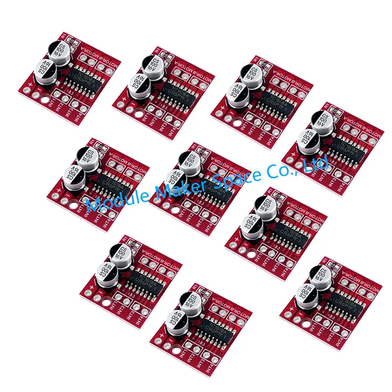 1/5/10 pz MX1508 Modulo Driver Motore DC DC 2 V-10 V 1.5A 2 Vie PWM Velocità Doppio Ponte H Driver Motore Passo-passo L298N