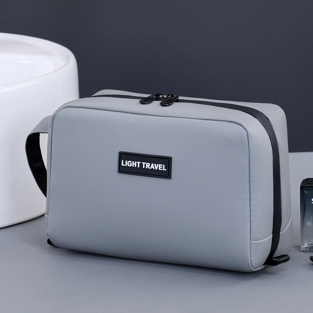 Travel Accessories Kit For Men - Waterproof Handheld Makeup Bag Durable Travel