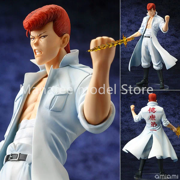 Kotobukiya Original ARTFX J YuYu Hakusho Kazuma Kuwabara 1/8 PVC Action Figure Anime Model Toys Collection Doll Gift