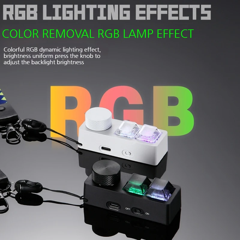 Darmoshark K2pro Wireless Tri Mode Dual Key Custom Keypad Custom Full Key Hot Plug Volume Knob Lazy Essential Portable Keyboards