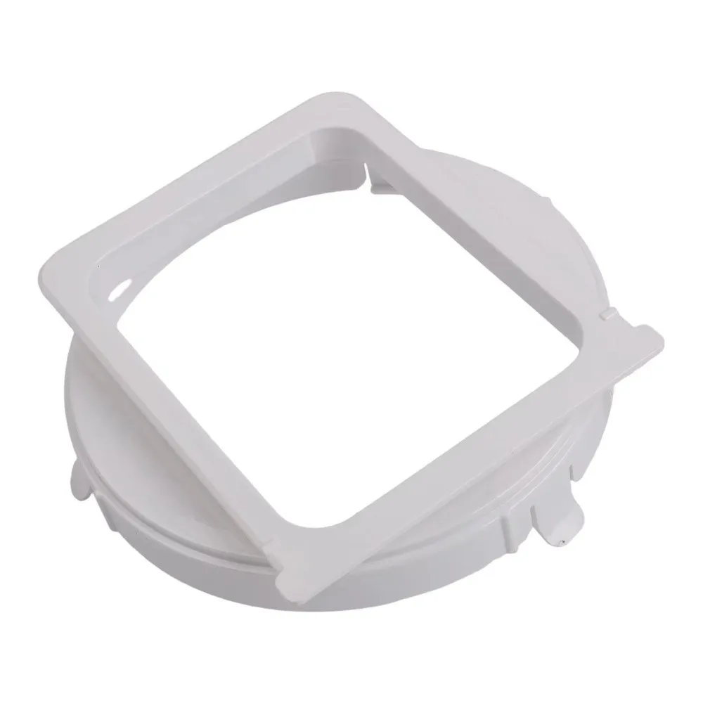 Vent Hose Coupler Air Conditioner Hose Connector PVC White Exhaust Hose Connector Secure Connection Snap-On Structure