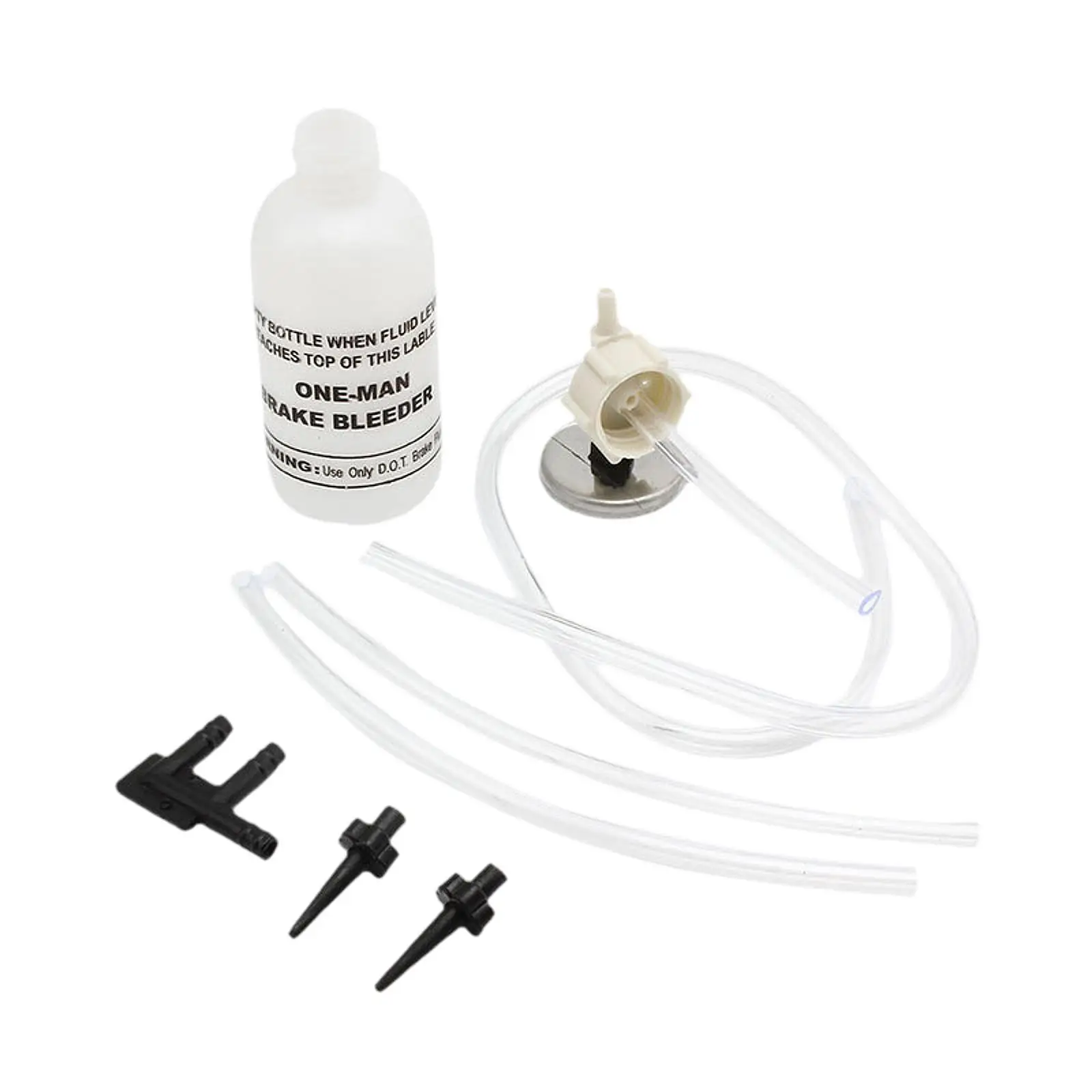 Brake Bleed Kit Fluid Bleeder Attachment Easy to Use Sturdy Grease Squirt Oil