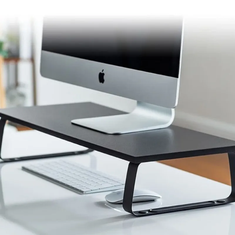 Scrivania per rack rialzato per monitor del computer MR-C3BK nera