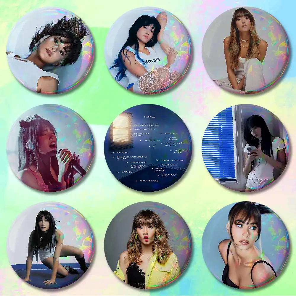 

A-Azul A-Aitana Cuarto Badges 25 32 44 58 75 mm Round Cosplay Pin Bag Decor Fans Collect Friends Gifts Brooch Souvenir