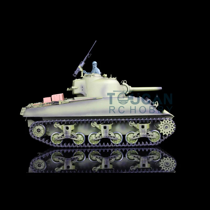 

1/16 2.4G Heng Long TK7.0 Plastic Version Sherman M4A3 3898 RTR RC Tank Model Gift For Boy TH17665