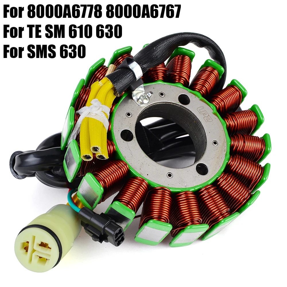 

8000A6778 8000A6767 Stator Coil For Husqvarna TE SM 610 630 / SMS 630 Depot / TE610 TE630 SM610 SM630 SMS630