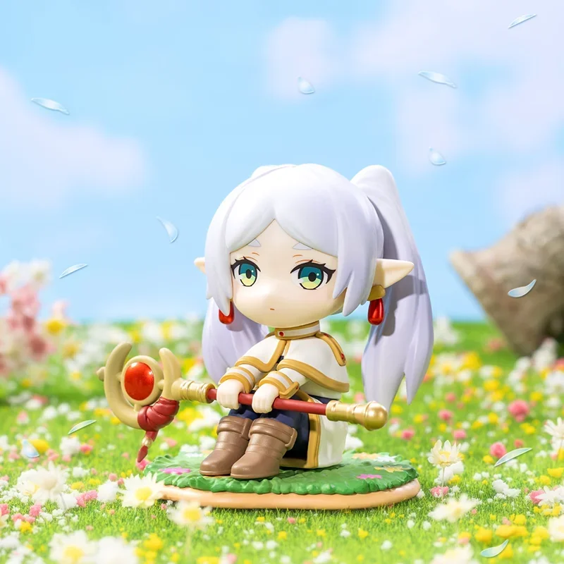 POP MART GONG FRIEREN Serie Blind Box Guess Bag Mystery Box Speelgoed Pop Schattige Anime Figuur Ornamenten Collectie