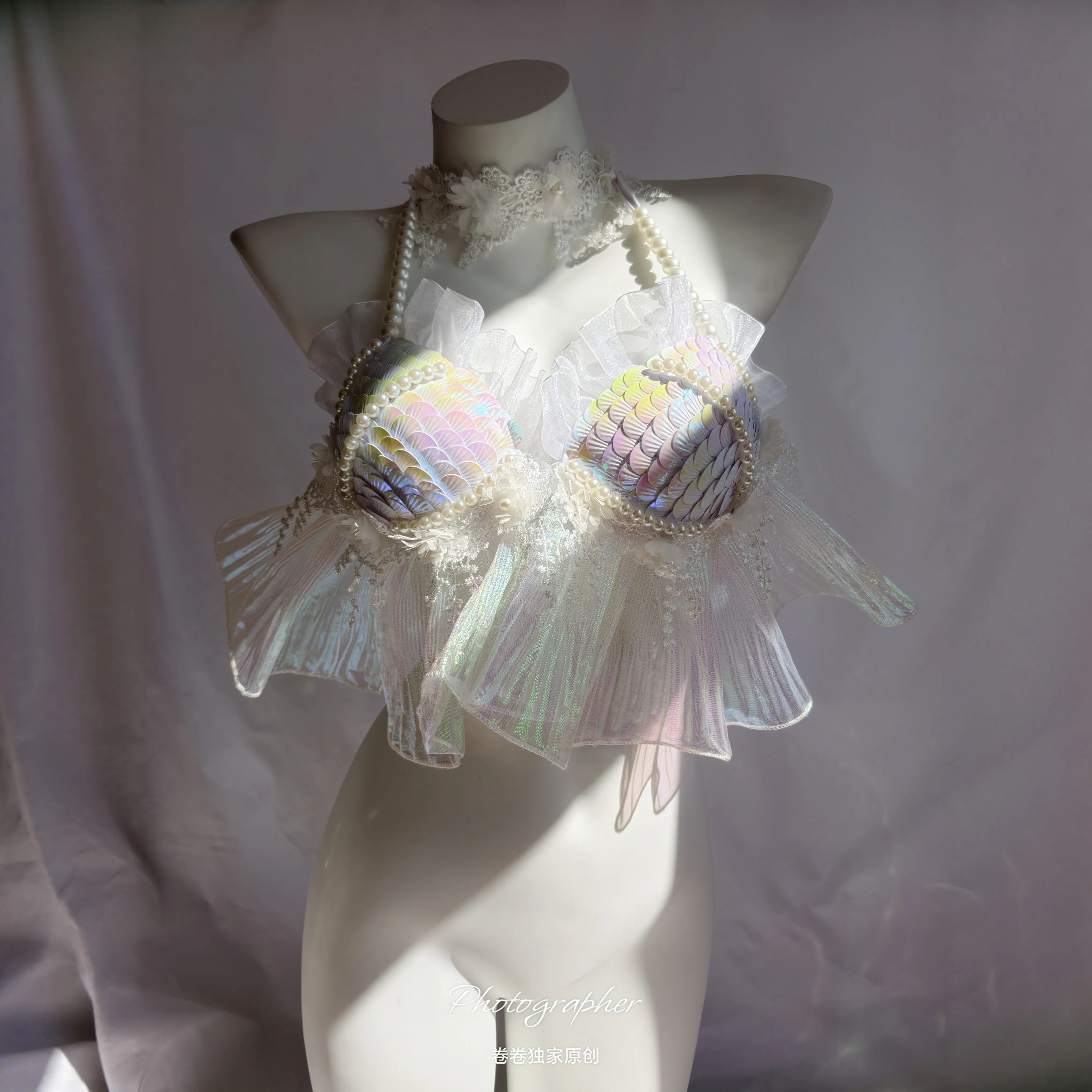 swimsuit, electronic music festival outfit luxurious performance costume, clubbing, DJ, bar performance, model runway walk.