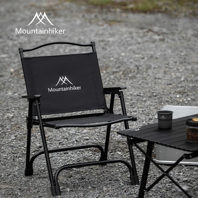 MOUNTAINHIKER ポータブル キャンプ 折りたたみ椅子 レジャー用一体型屋外座席 軽量 リラックス ツーリストチェア캠핑의자