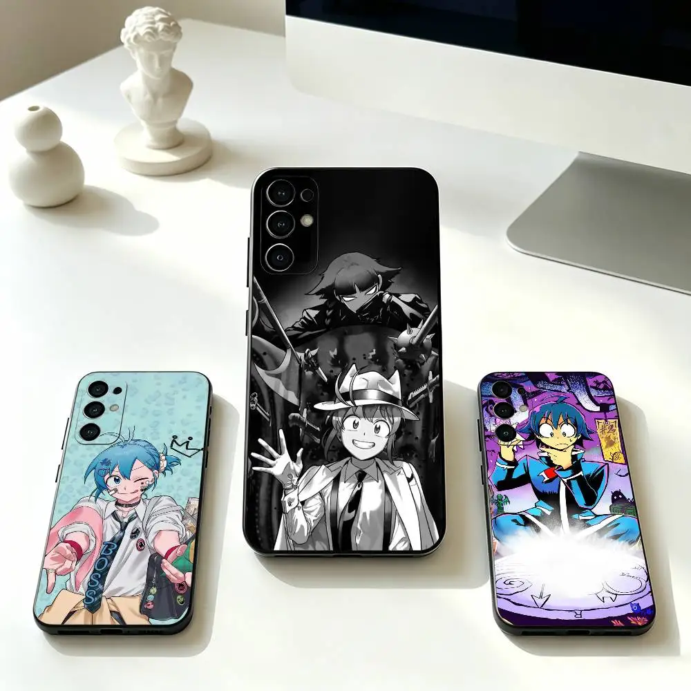 Welcome to Demon School! Iruma-kun  Phone Case For Samsung S25,S24,S21,S22,S23,S30,Ultra,S20,Plus,Fe,Soft Silicone Black Cover