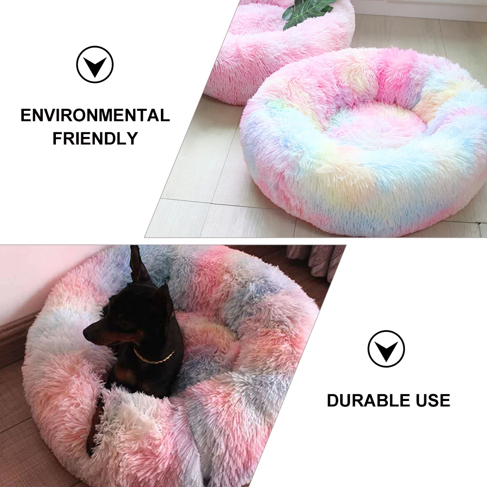 

1Pc Durable Pet Bed Plush Cat Dog Mat Winter Warm Resting Place Fur Cushion Indoor Pet Care