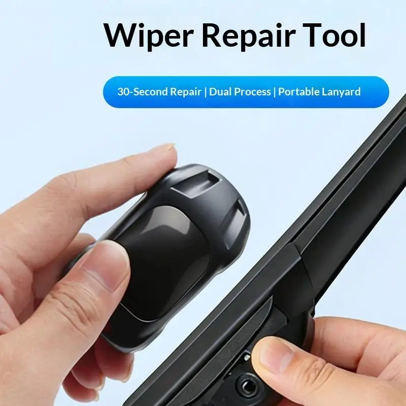 1/2Pcs Car Wiper Repair Tool Portable Universal Wiper Polisher Auto Windshield Wiper Restorer Car Maintenance Accessories