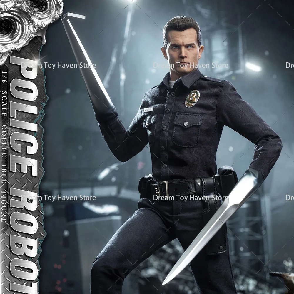 

Present Toys PT-sp62 1/6Scale Male Soldier Cool T1000 Police Robot Full Set 12Inch Action Figure Model Collectible Toys