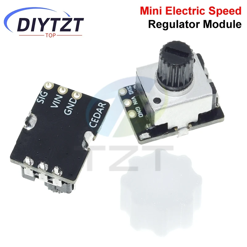 1/3 PCS DC 2.6-26 V Mini ESC Tester DIY Ventilador Brushless Motor de Aeromodelagem Simples Governador PWM