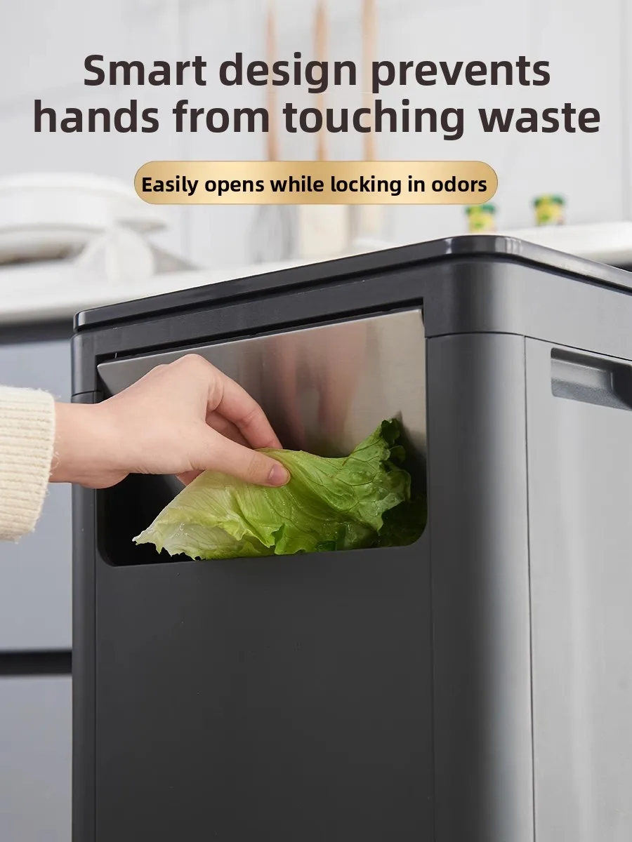 

Большая кухонная корзина Capaci с крышкой для домашнего использования, новая модель 2024, коммерческий лифт для вестибюля отеля, офиса, коридора