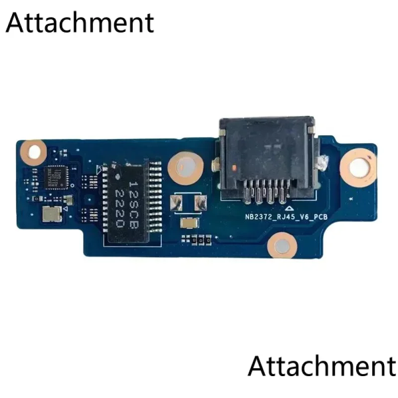 Original For Acer TraveMate B311-11 B311R-31 Laptop NB2372_RJ45_V6_PCB Network Cable Port Bo. Borders